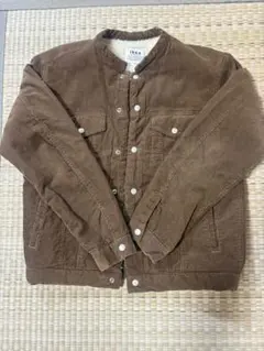 ikka コーデュロイジャケット L ブラウン