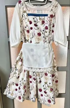 バレエ衣装セット 6着 青白花柄 バレエ衣装セット 6着 青白花柄 - メルカリ