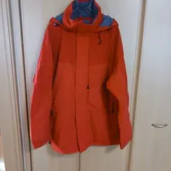 L.L.Bean フード付きマウンテンパーカー オレンジ