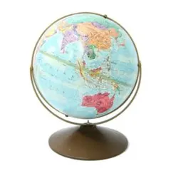 80s ビンテージ 地球儀 グローブ インテリア 雑貨 什器 アンティーク 地図