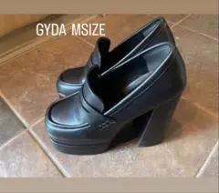 【最終お値下げ✨️】GYDA 厚底 ローファー ブラック ギャルのサムネイル