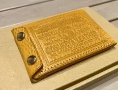 【新品】五助屋レザー マルチケース　ミニウォレット　ドラーロ　イエロー　SPL