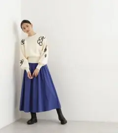 ナチュラルビューティーベーシック ロングスカート