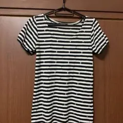 CIAOPANIC ボーダー 半袖 Tシャツ ドット柄のサムネイル
