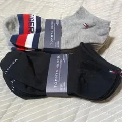 【送料無料】TOMMY HILFIGER ソックス 6足セットのサムネイル