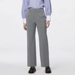 美品　GU ウォッシャブルストレートパンツZ グレー　UNIQLO ZARA
