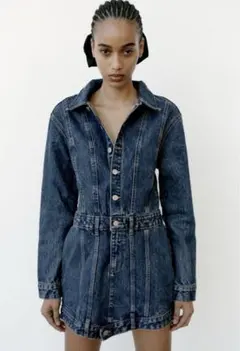 ZARA デニムワンピース