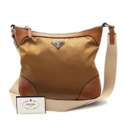 プラダ PRADA ショルダーバッグ 鞄 三角プレート BT0507 ナイロン