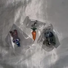 ZOOTOPIAズートピアめじるしアクセサリー3セットジュディにんじんフラッシュ