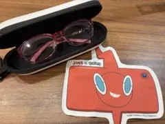 【JINS】 ポケモン KIDS 花粉症用めがね ピンク