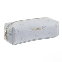 MARY QUANT マリークワント　シンプルエンボスデイジースクエアペンケース