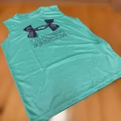 UNDER ARMOUR ノースリーブ・タンクトップ ティール