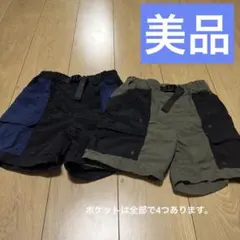 gu ジーユー ハーフパンツ キッズ 男の子 110 薄手 半ズボン