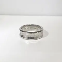 美品 ティファニー 1837 リング　14号