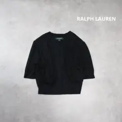 RALPH LAUREN / ショート丈 ニット カーディガン 羽織り セーターのサムネイル