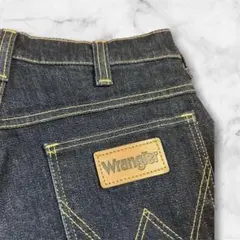 【美品】ラングラー ストレートジーンズ 濃紺 デニム 28インチ ユニセックスのサムネイル