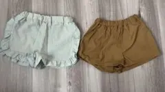 子供　半ズボン　ハーフパンツ　2点　セット