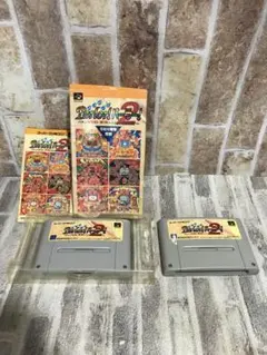 2本セット スーパーファミコン カセット パーラー2 箱付
