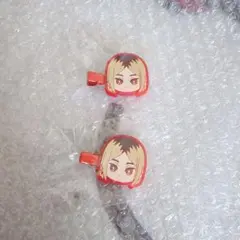 孤爪研磨 前髪クリップ2個セット