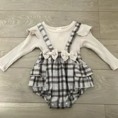 SHEIN ベビーロンパース 6-9Mお出かけ着