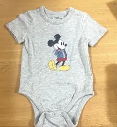 baby GAP Disney ミッキーマウス ロンパース18-24ヶ月 グレー