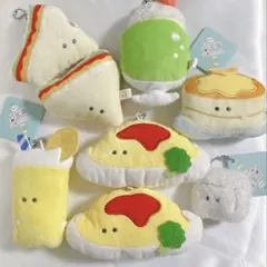 つぶらな瞳の喫茶店　ぬいぐるみ　マスコット　まとめて　セット　キーホルダー