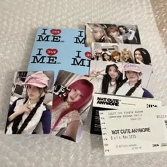 ILLIT NOT CUTE ANYMORE の ミンジュ トレカ セット