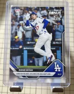 大谷翔平 BONUS カード TOPPS now NLCS - メルカリ