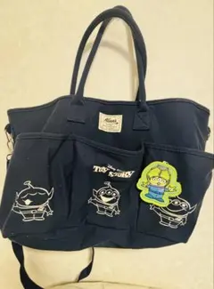 トイ・ストーリー エイリアン バッグ 中型 ネイビー【値下げ】