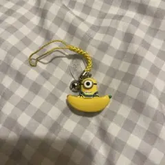 USJ限定 ミニオン　鈴付き ストラップ キーホルダー