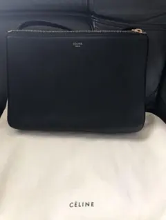 お値下不可☆激レア☆美品☆ セリーヌ トリオ スモール ネイビー
