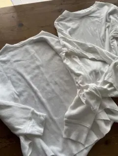 未使用　GU サーマル長袖カットソー　おまけ2枚セット