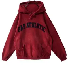 【GAP】00s オールドギャップ フリース フーディ アーチロゴ