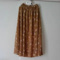 AZUL 花柄 ロングスカート