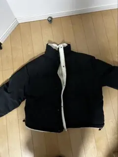 タフタ×ボア リバーシブル機能性中綿ジャケット 【600フィルパワー】