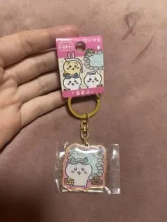 ちいかわ 温泉地限定 キーホルダー ハチワレ