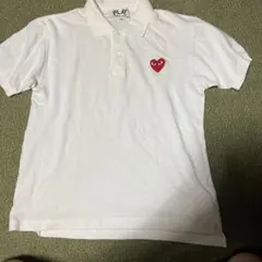PLAY COMME des GARCONS ポロシャツ ホワイト Sのサムネイル