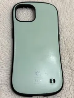 iPhone 14 ￼iFace ハードケース ミントグリーン