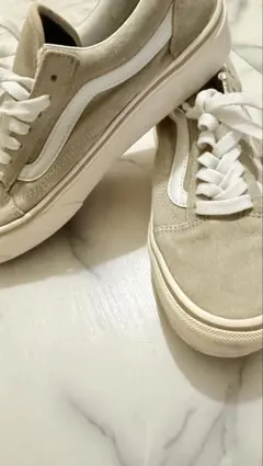 Vans Old Skool ベージュ スニーカー