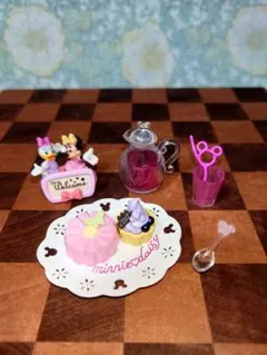 【難あり】リーメント　ディズニー　ミニー＆デイジー　プリティカフェ　全8種 難あり】リーメント ディズニー ミニー＆デイジー プリティ