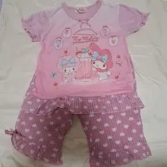 マイメロディ 半袖パジャマ 上下セット ピンク