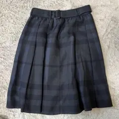 BURBERRY チェック柄プリーツスカート