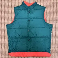 70s Woolrich ダウンベスト リバーシブル