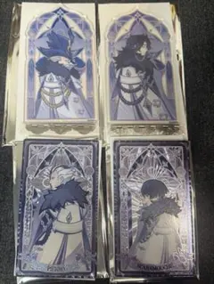 原神 執行官 厳霜と狂焔シリーズ ファデュイ ホログラムカード アクリルスタンド