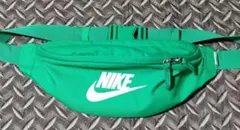 NIKE グリーン ウエストポーチ ボディバッグ