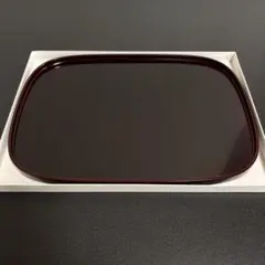 輪島塗 丸盆 黒塗り 椿 蒔絵 漆塗り 天然木 布貼紙箱入り - メルカリ