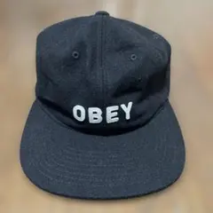 OBEY 刺繍ロゴ キャップ フリーサイズ