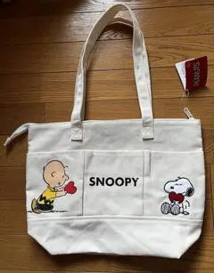SNOOPY トートバッグ 西日本Ver. スヌーピー ラウンドワン限定のサムネイル