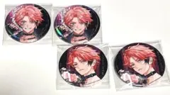 赤城ウェン にじさんじ ぎゃうるふ 缶バッジ 4セット