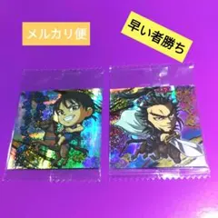 キングダムウエハースシール　桓騎 SR 　信 SR　各1枚　メルカリ便